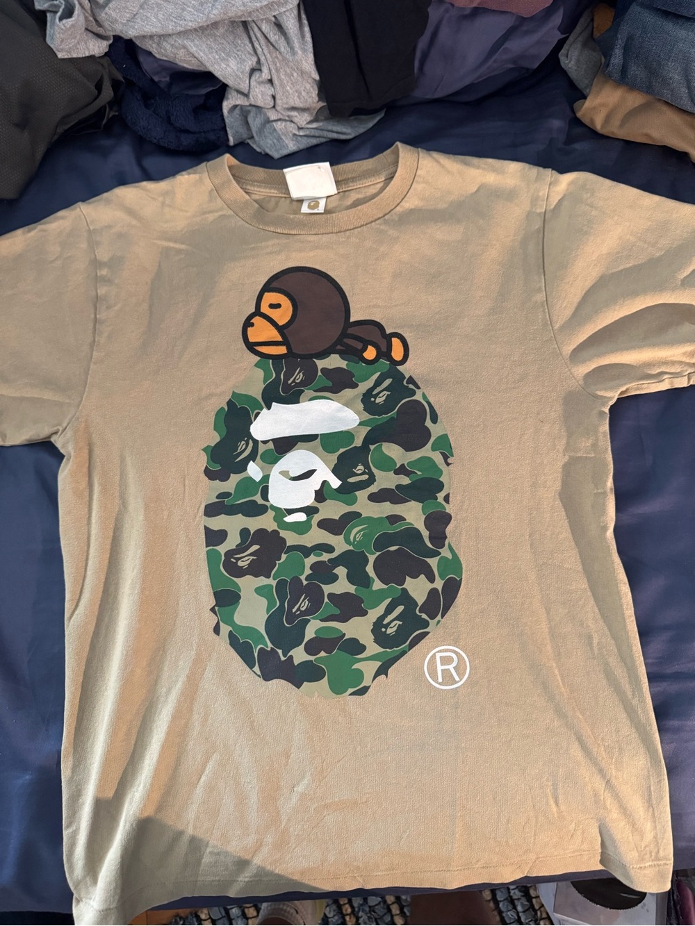 BAPE Baby Milo on Ape Tee